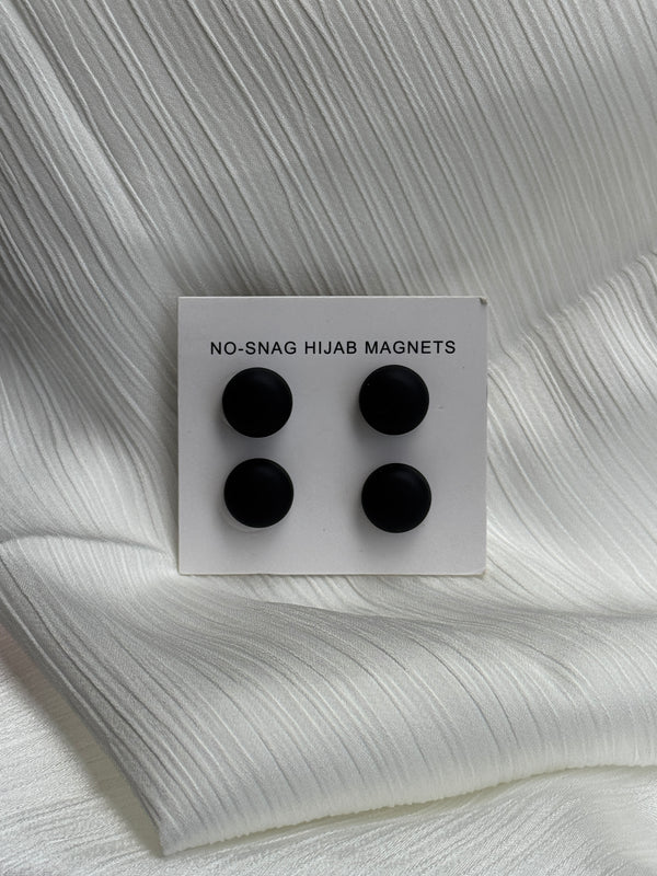 Noir hijab magnetic pins combo