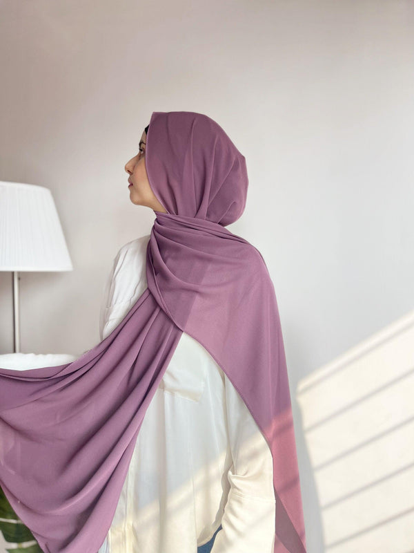 Dewberry Laser georgette hijab