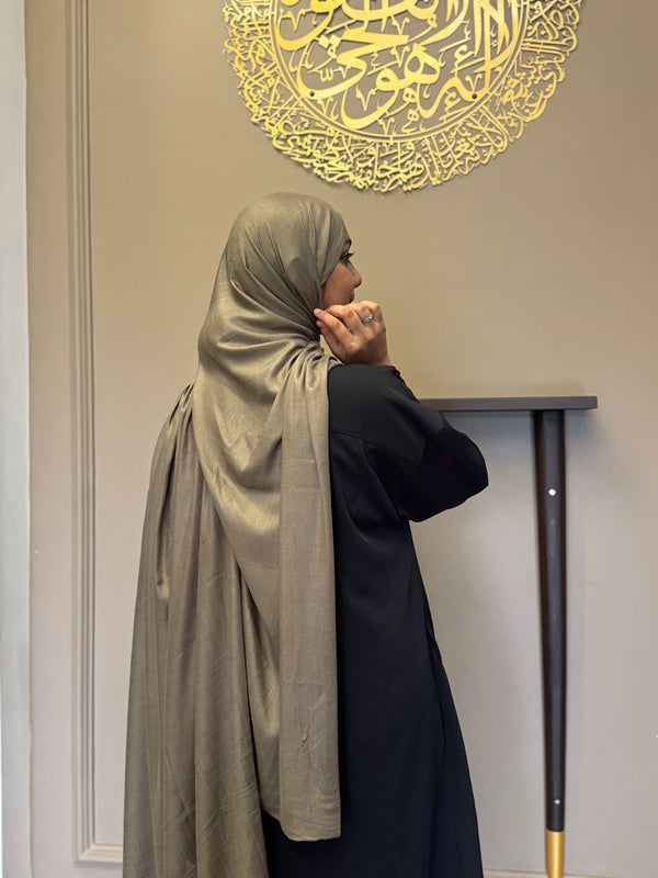 Olive Drift signature modal hijab