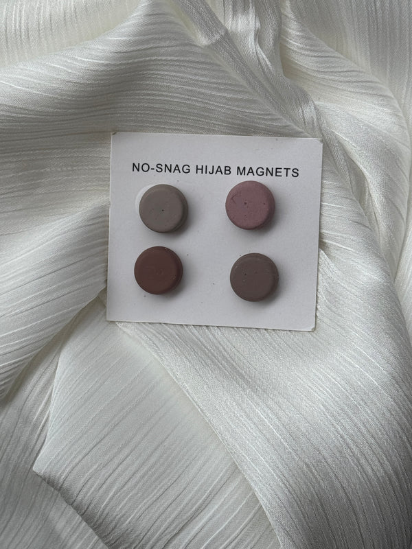 Pastel charm hijab magnetic pins combo