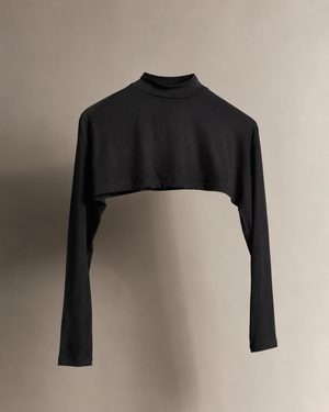 Black Modesty Sleeves Shrug for Hijab & Sleeveless Dresses