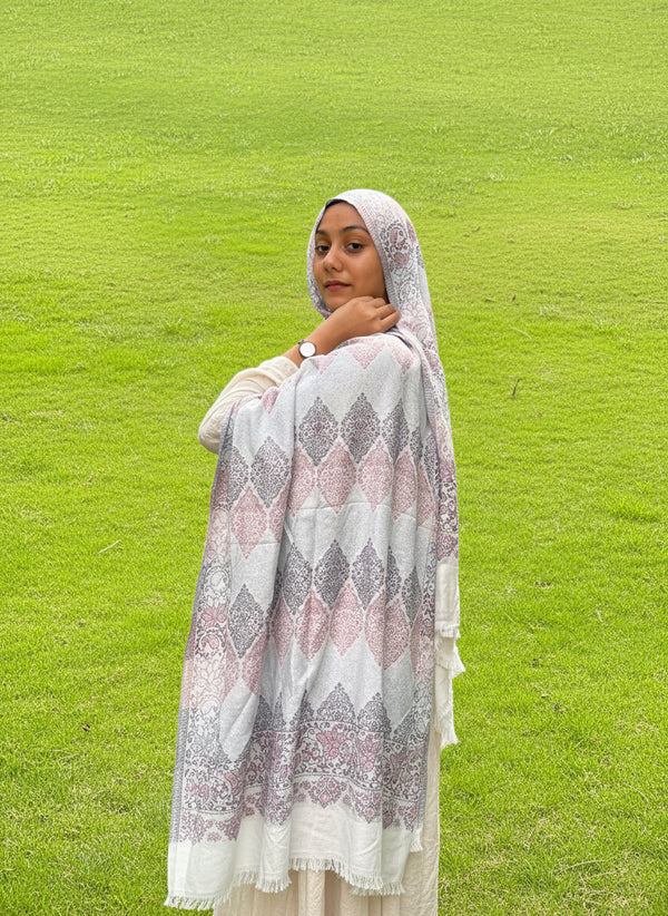 Premium Pashmina Hijab - white