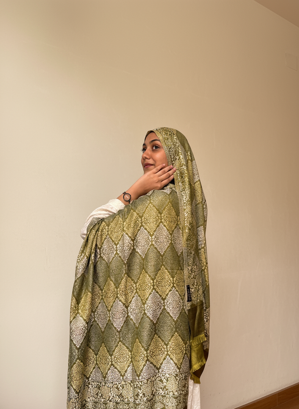 Premium Pashmina Hijab - Green