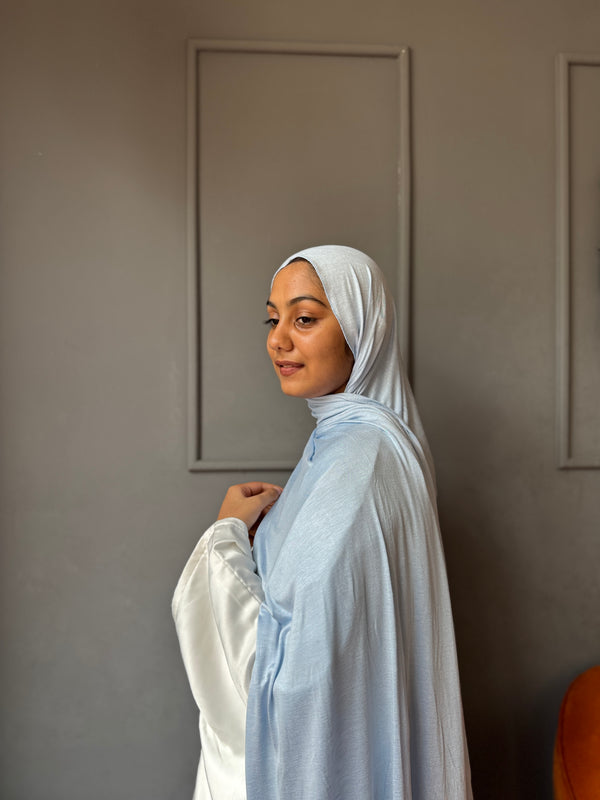 Skylight blue Classic Jersey Hijab