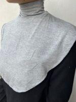 Light grey Neck cover ( fake collar)