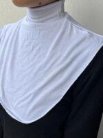 White Neck Cover ( Fake Collar )