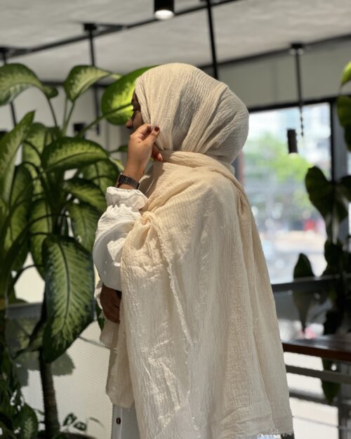 Sun kissed maxi premium cotton hijab