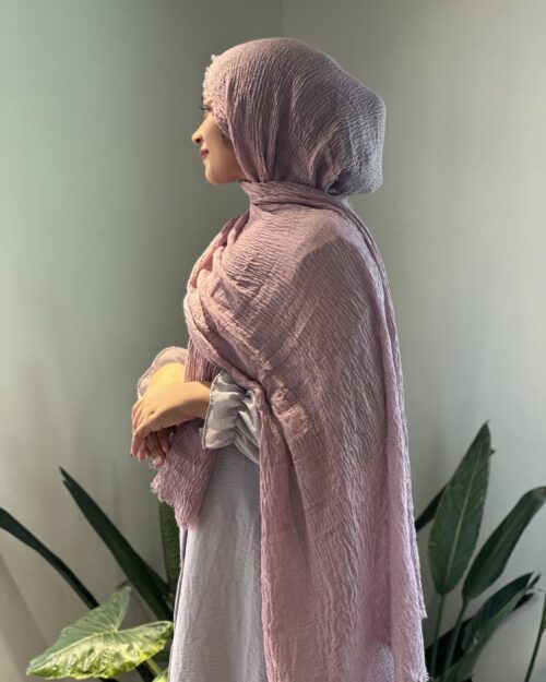 Pink bliss maxi premium cotton hijab