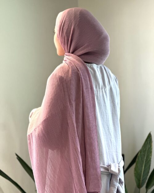 English daisy Ribbed chiffon hijab