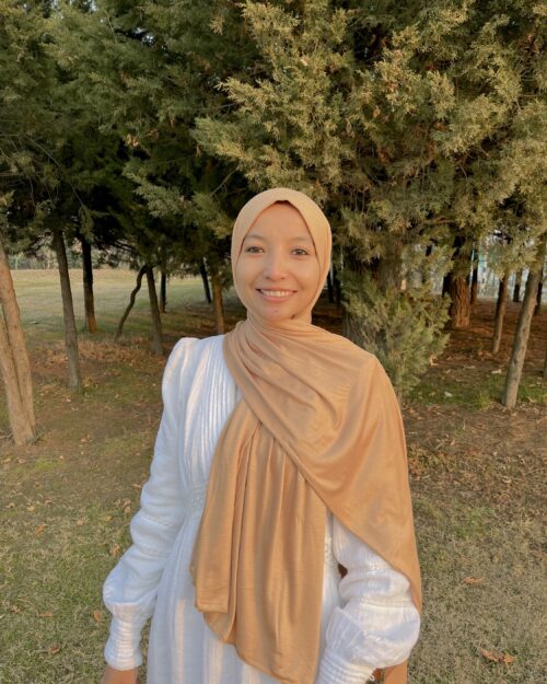 Pine wood Classic jersey hijab