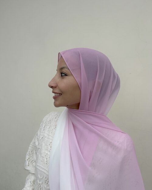 Candy crush Ombre chiffon hijab