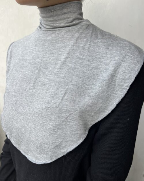 Light grey Neck cover ( fake collar)