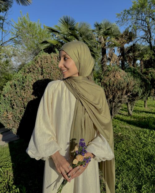 Moss charm classic jersey hijab